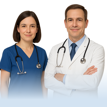 Doctores profesionales - Equipo médico especializado en tratamiento de apnea del sueño